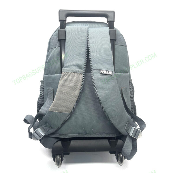 Trolley Backpack Grey Color - Image 3