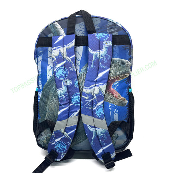 Character Jurassic Park school backpack Double Fun - Image 3