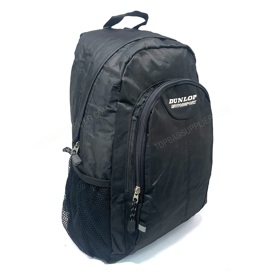 Dunlop Black Motorcycle Backpack - Image 2