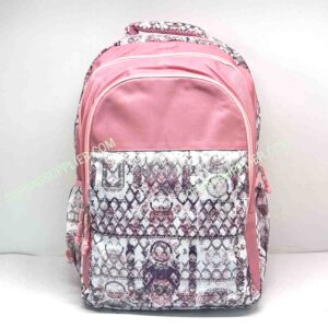 Pink colorful backpack