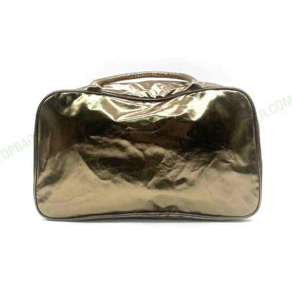 Bald Headed Gold Weekender Overnight Bag - Image 3
