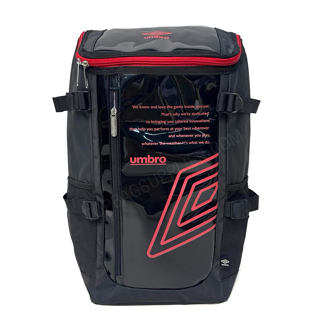Umbro Glossy Sports Bag Red/Black