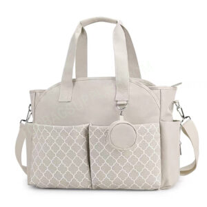 Diaper Bag Tote with Changing Station
