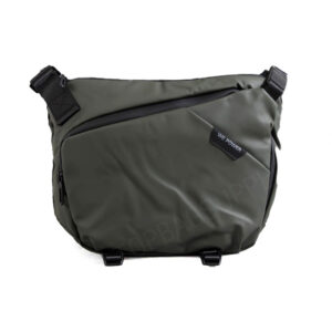 Water Repellent Messenger Bag Green