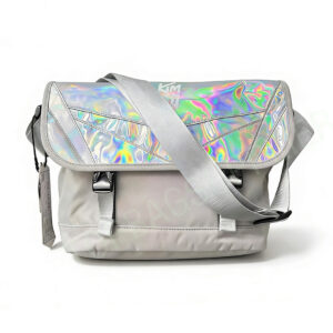 Holographic Small Messenger Bag